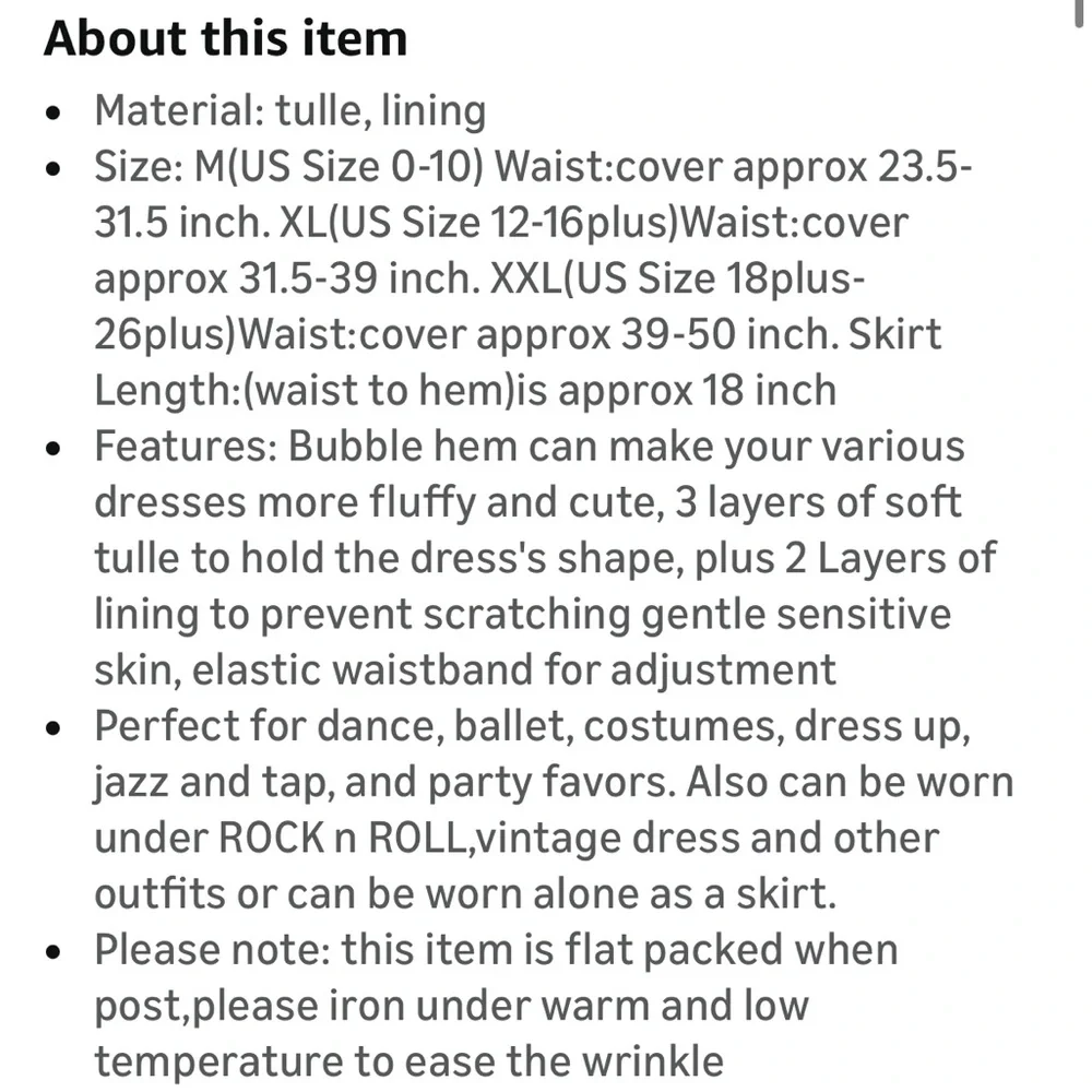 Red Tulle Tutu Skirt - Picture 8 of 8